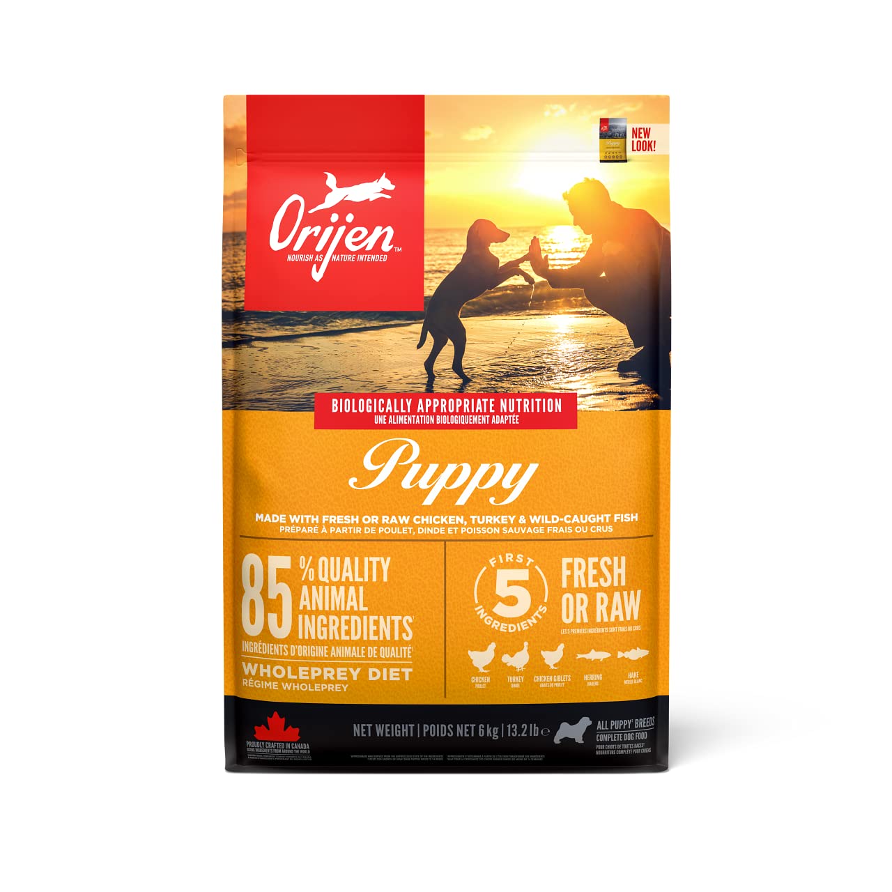 Orijen Puppy Food, 6 kg