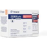 Trace Minerals ZeroLyte Electrolyte Drink Mix, Salty Watermelon, 30 Packets | Zero sugar, ancient sea salt + coconut water, supports hydration, replenishes electrolytes, sodium + potassium + magnesium