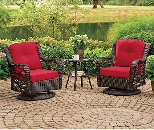 Wilson Fisher Pinehurst Red Replacement Cushion For Swivel
