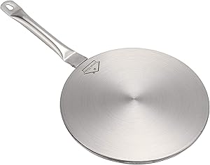 Windmax Induction Hob Heat Diffuser Stainless Steel (1, Medium(23.5CM/9.25"))