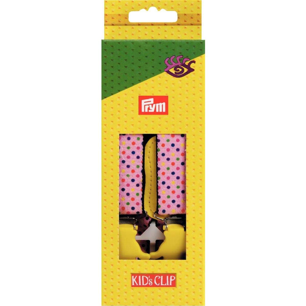 Prym Kid's, Blue/Green, Hands-Clips, rosa, Bunte Punkte