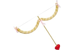 Lizxun Cupid Bow and Arrow Set Halloween Cosplay Costume Accessories Dress up Party Favors