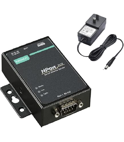 Amazon.com: MOXA NPort 5610-16 16-Port RS-232 Rackmount Serial 