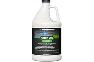 WINONA VAN NORMAN Clean Cut | Plasma-Table Cutting Coolant | Premium Ultra-Concentrated | Green Color (1 Gallon)