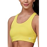 Rebel Athletic On The Go Sports Bra in Yellow, M