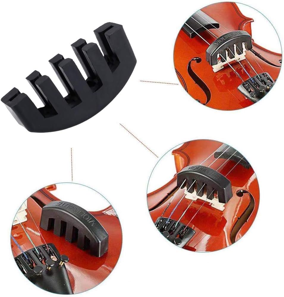 BiBFly Violin Shoulder Rest for 4/43/4 Violin Sizes with Collapsible