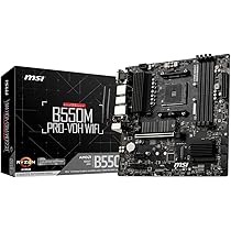 マザーボード MSI B550M PRO-VDH WIFI (AM4 MicroATX) B550M PRO-VDH WIFI