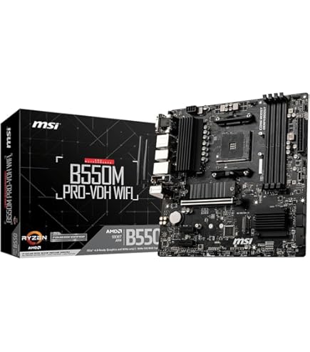CPU MSI A320M PRO-VDH Ryzen3 1300x DDR4 8GB MSI A320M PRO-VD PLUS Motherboard AMD Ryzen 3 1300X 8GB RAM
