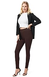 AFITNE Women's Yoga Dress Pants Skinny Pull On Work