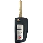 For 2014 2015 2016 2017 Nissan Rogue S Keyless Entry Remote Key Fob CWTWB1G767,by AUTOKEYMAX (SINGLE)
