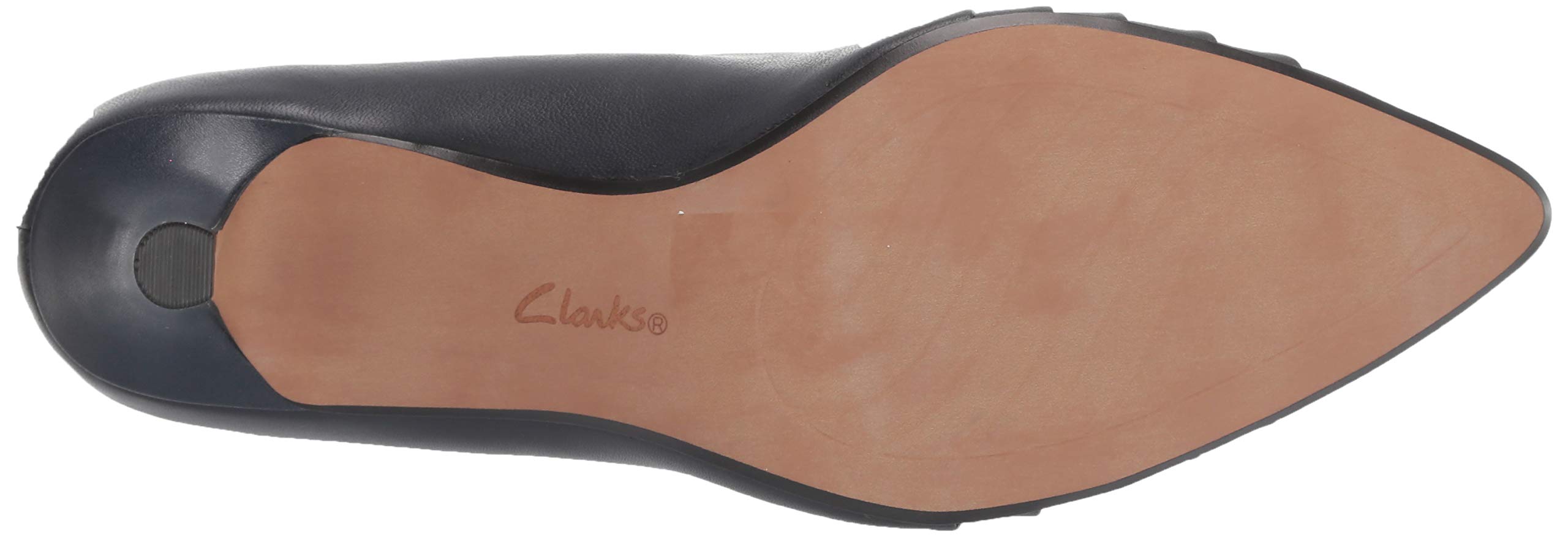Clarks Linvale Crown Kitten Heel PUMPS Navy Leather 6 US / 36 EU for sale online | eBay