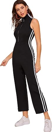 zip up front jumpsuit