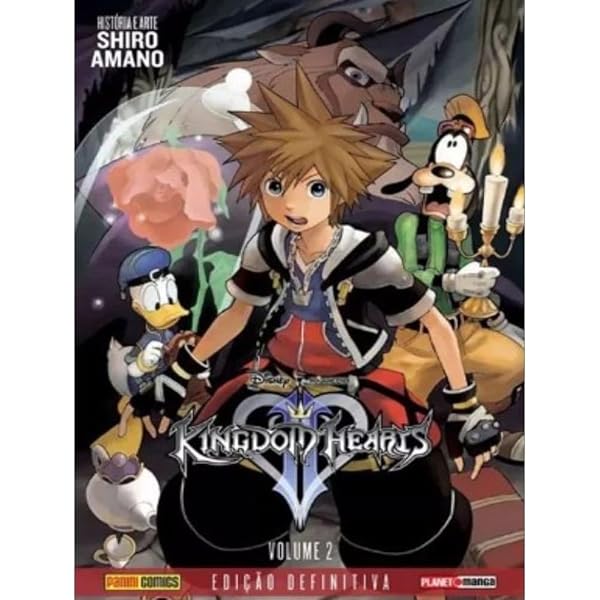 キング Two Hearts Kingdom Hearts Vol. 2 | Amazon.com.br