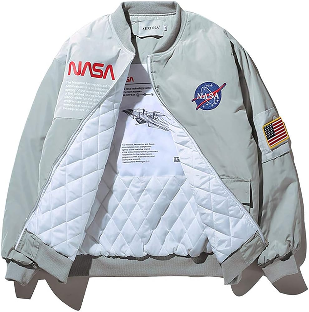 spacely bomber jacket nasa
