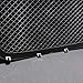Topline Autopart Black Mesh Front Hood Bumper Grill Grille ABS For 04/05-10 Chrysler 300 / 300C / 300 Touring/Limited/SRT-8