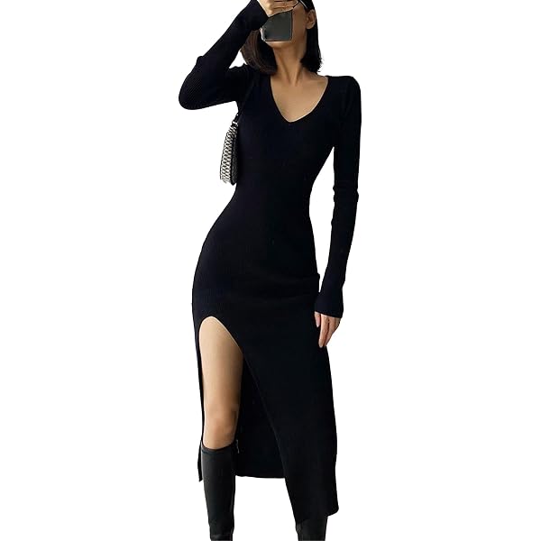 Amazon.com: Womens Glossy Dress Skinny Metallic Bodycon Dress Long Sleeve  Sheer Shiny Dress Silky Tight Dresses Lightweight Festival Club Dress Black  M : Clothing, Shoes & Jewelry