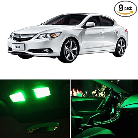 Amazon Com Roadfar Green Super Bright Led Interior Car