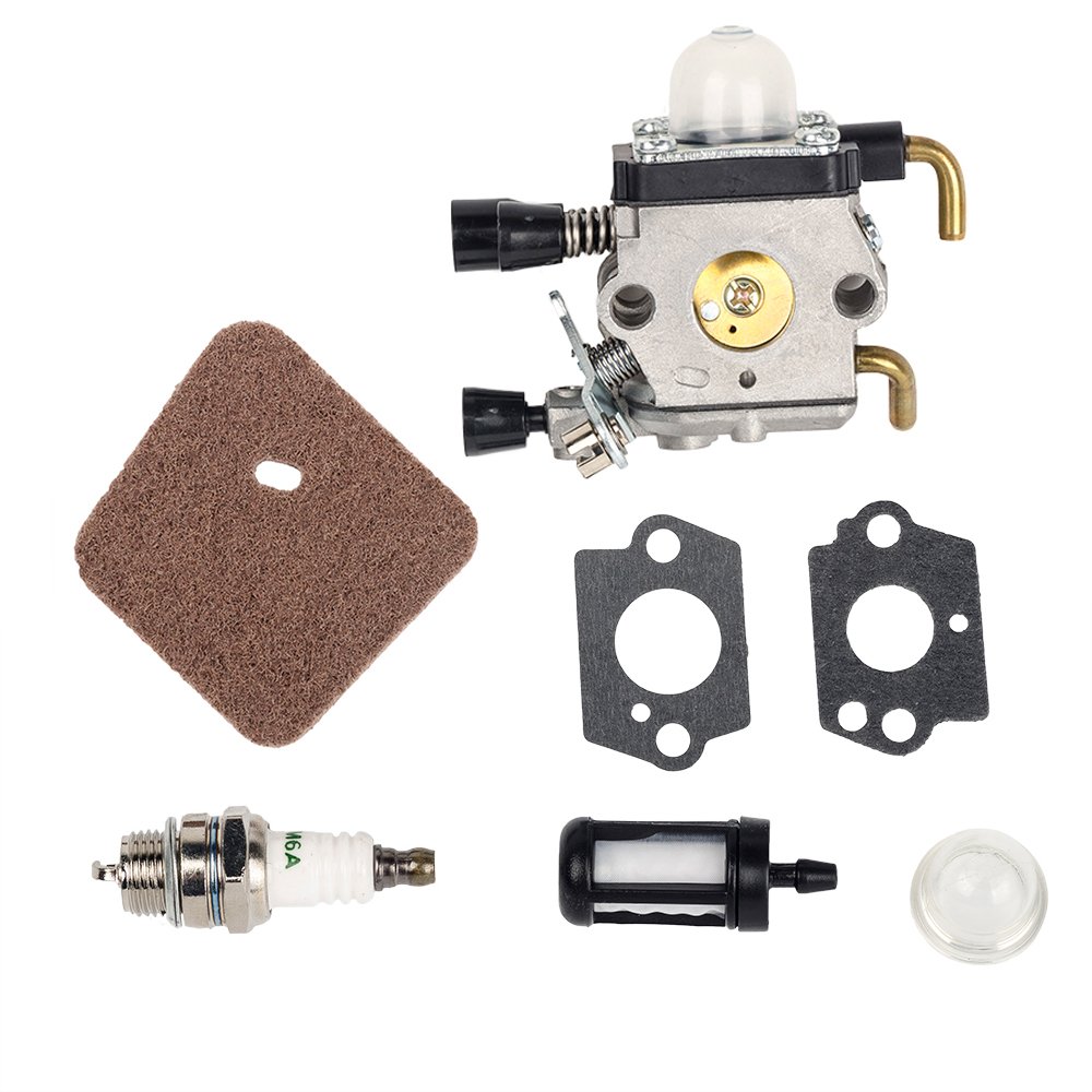 Beehive Filter OxoxO OxoxO Carburetor w/Gaskets Compatible with Stihl FS38 FS45 FS46 FS55 FS74 FS75 FS76 FS80 KM85 Trimmers