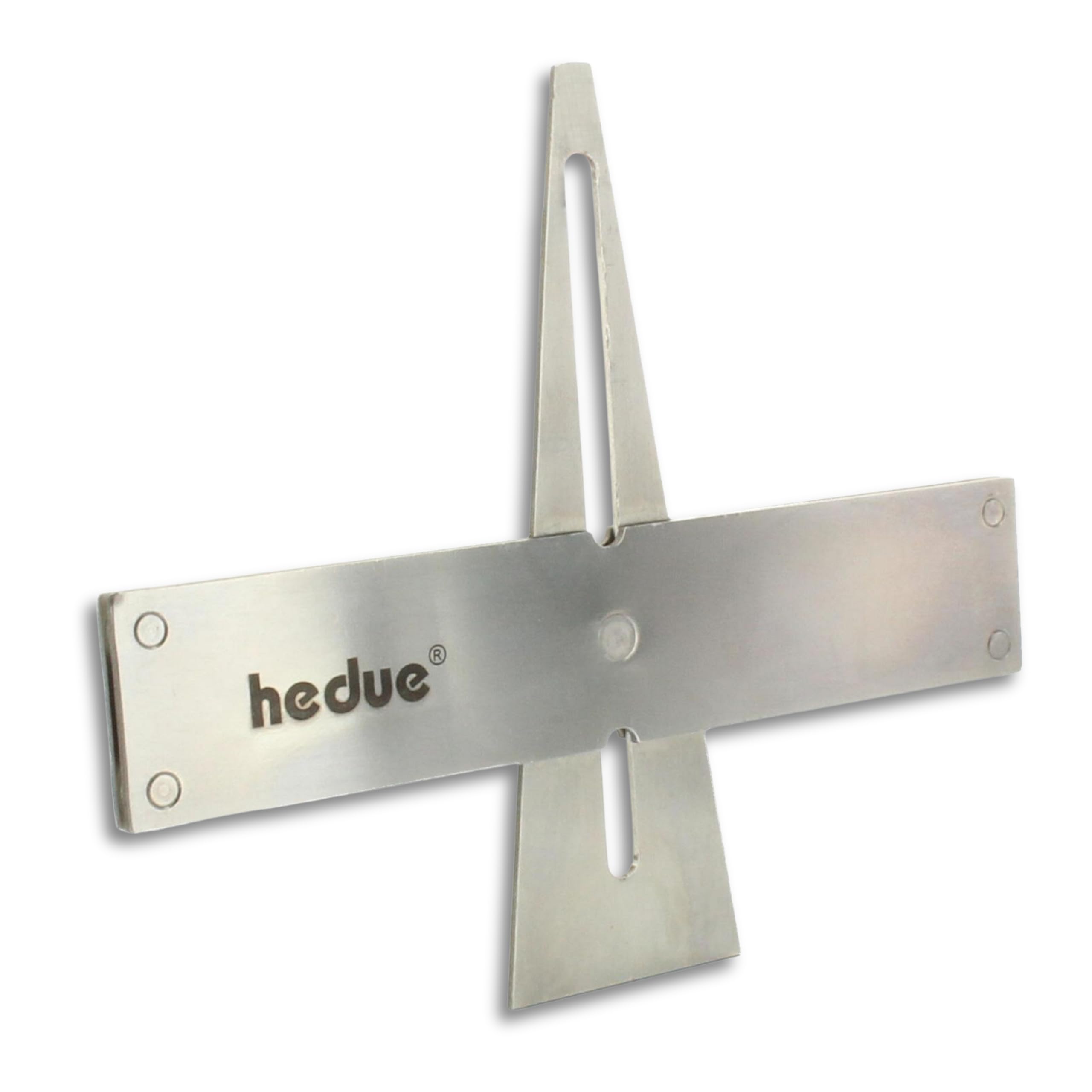 hedue® Dovetail Marker - Dovetail Jig, Dovetail Joint Jig with adjustable Tongue from 6 to 40 mm (1:8 ratio)