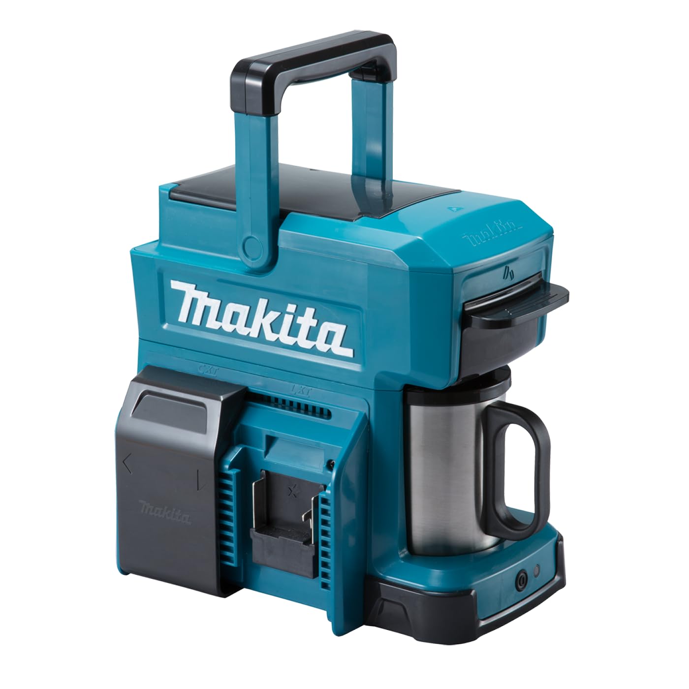 Makita DCM501Z Li-Ion Cordless Coffee Maker, Batteries and Charger Not Included, Blue, 10.8 V to 18 V