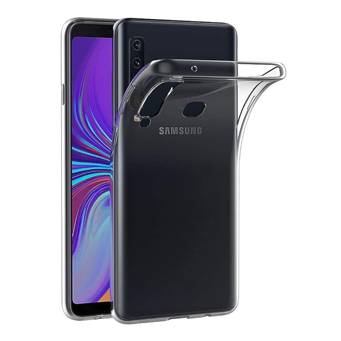 AICEK Hülle Compatible für Samsung Galaxy A9 2018 Transparent Silikon Schutzhülle für Samsung A9 2018 Case Clear Durchsichtig