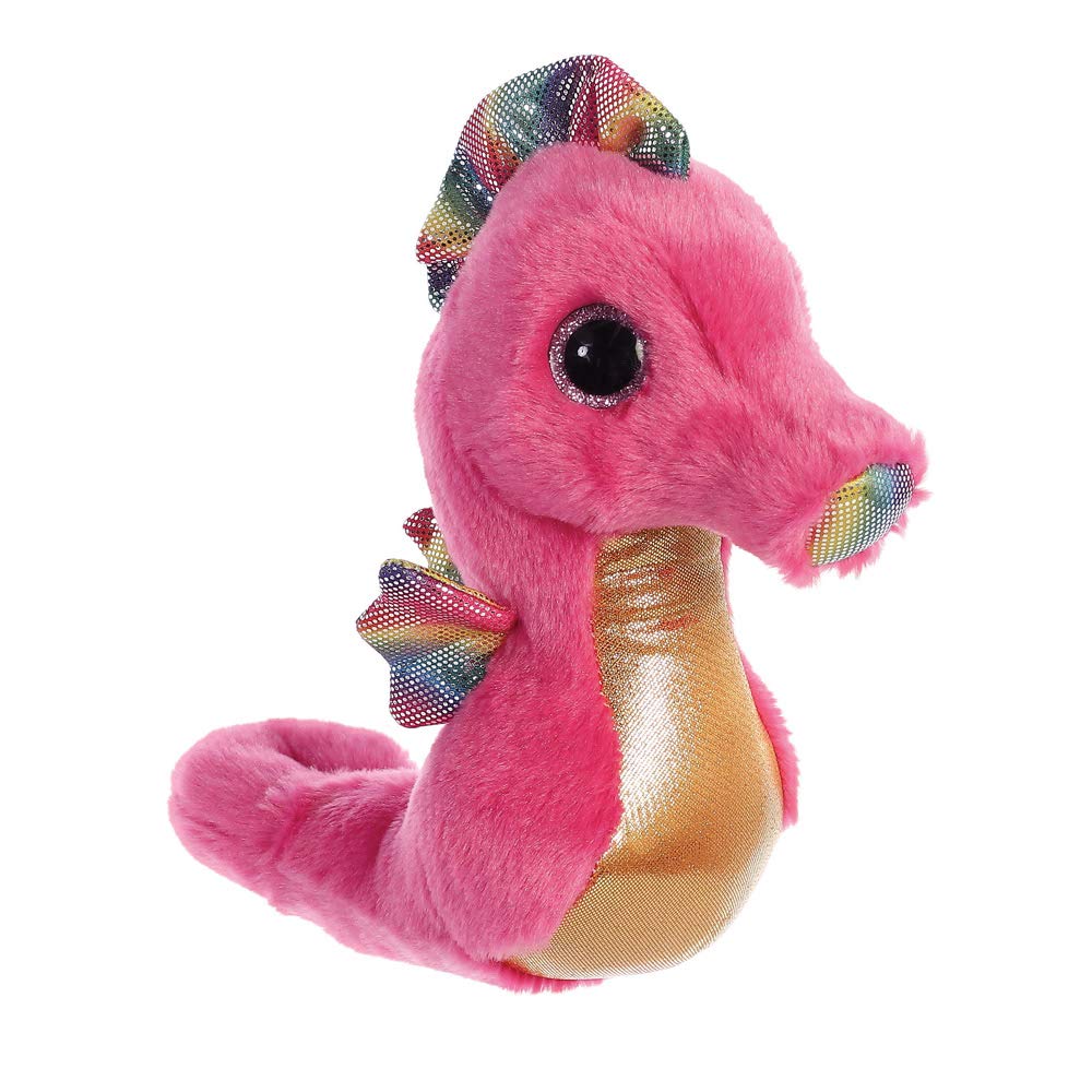 Aurora, Sparkle Tales, Reef SeaHorse, 5In, 61314, Pink, Soft Toy
