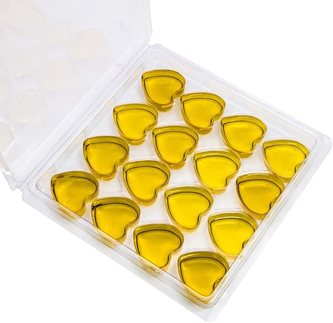 Wax Melt Clam Shells Plastic Candle Tart Mold Container 12 Pack