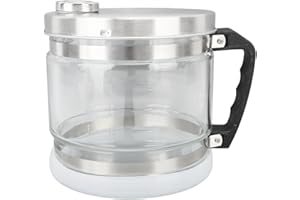 AYNEFY 4L Water Distiller Glass Jar Replacement Storage Collection Bottle for Countertop Still, AYNEFYg952w3cbpn