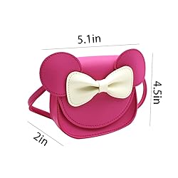 ZGMYC Little Girl's Cute Bowknot Crossbody Purse