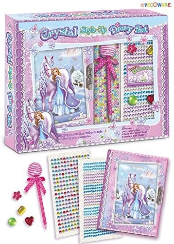 Snowflake Princess Dairy Crystal Style-Up Diary Set by Pecoware