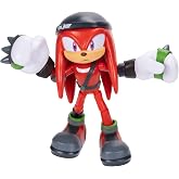 Sonic The Hedgehog Prime 5-inch Knuckles - New Yoke City Action Figure 13 points of Articulations. Ages 3+ (Officially licensed by Sega and Netflix)