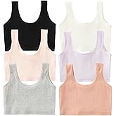 GAOIYO Girls Training Bra Cotton Stretch Seamless Sports Bras