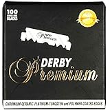 DERBY Barber Razor Cutting Premium Single Edge Blade 100 Count SR-05298
