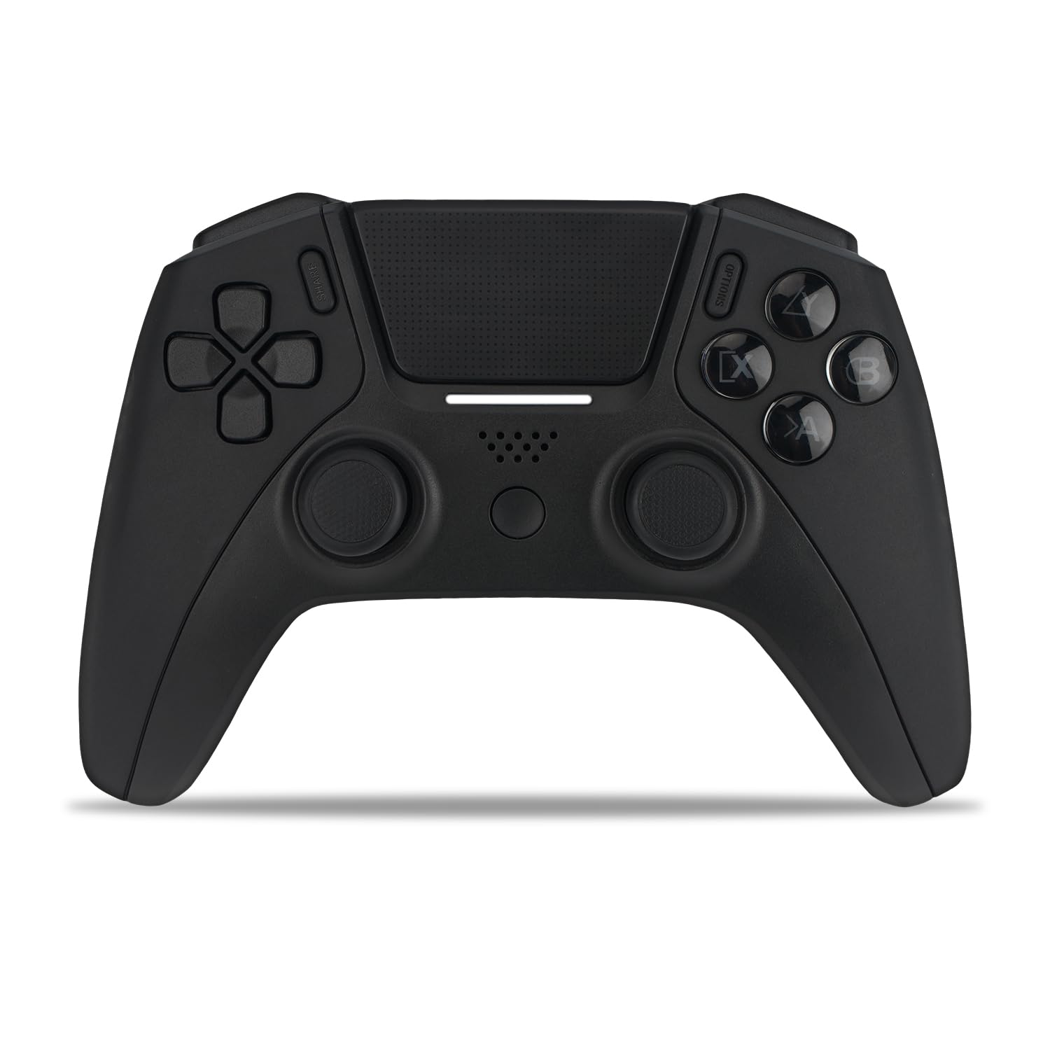 Photo 1 of Wireless Controller for PS4 Controller, Remote for PS4 Controller with Double Shock, Gamepad Joysticks for PlayStation 4 Controller with Turbo and Touch-Pad, Compatible with PS4/ Pro/ Slim- Black