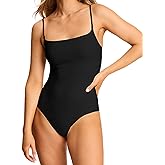 commando Women's Neoprene Cami Thong Bodysuit