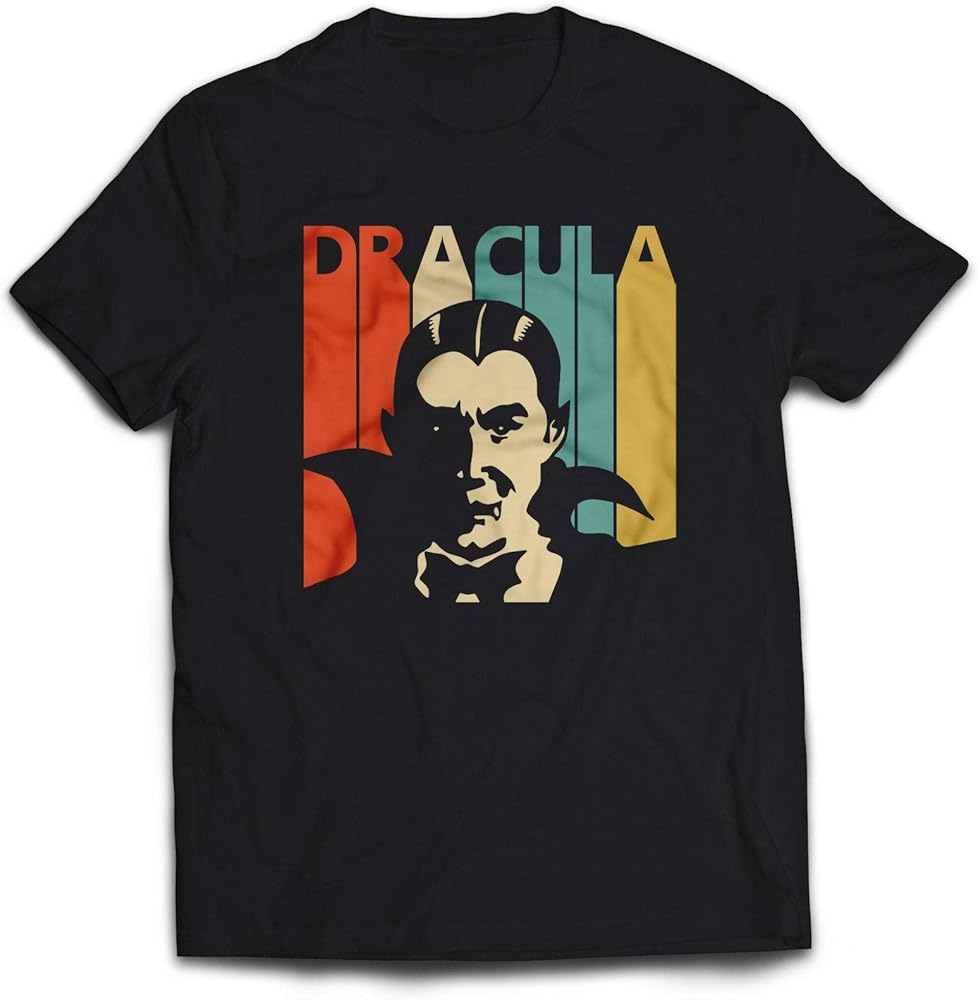 Dracula Shirt For Vintage Dracula T Shirt Gift Funny Retro Graphic