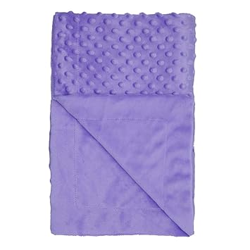 minky dot blanket