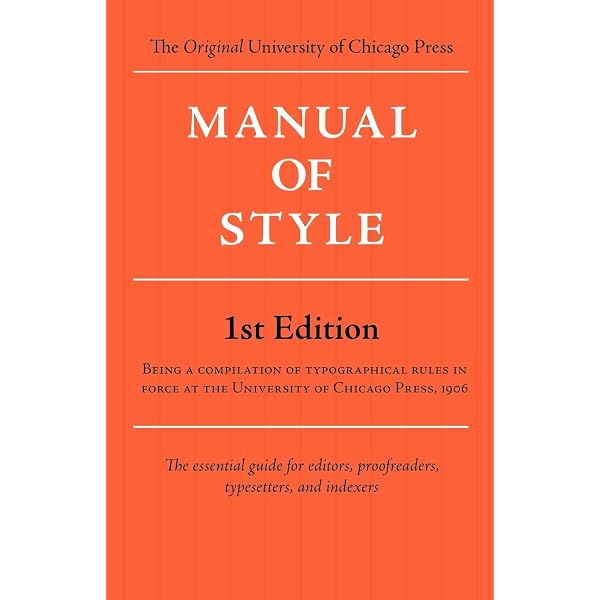 The Chicago Manual of Style 14th (fourteenth) edition Text Only