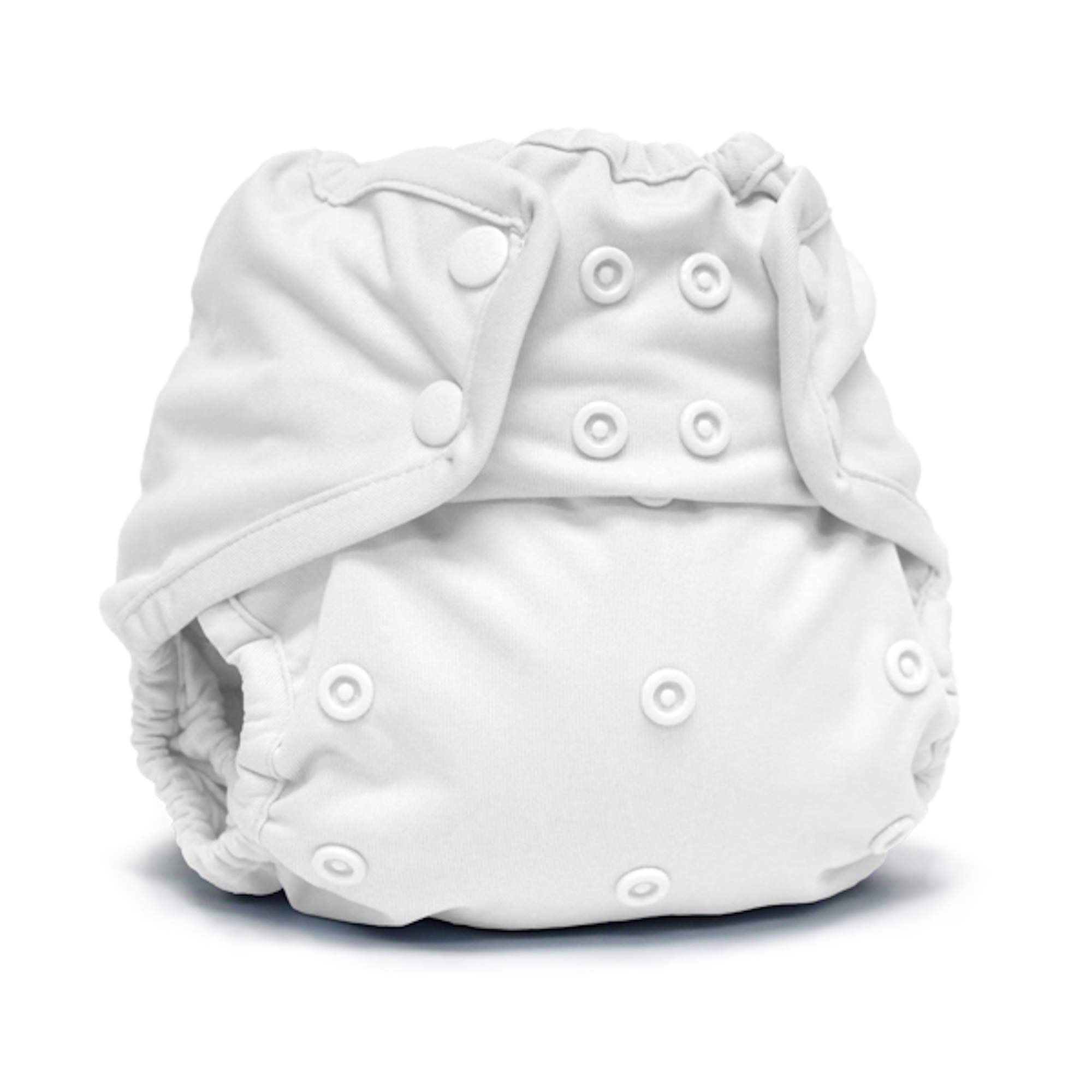 Rumparooz One Size Snap Cloth Diaper Cover, White — image 1