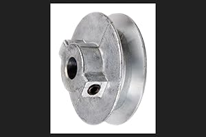 CHICAGO DIE CASTING Chicago Die Cast 1 3/4 in. Dia. Zinc Single V Grooved Pulley