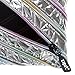 ZIPIT Metallic 3-Ring Pencil Case, Silver