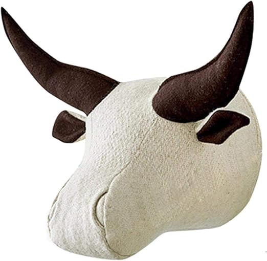 plush animal heads for nursery