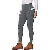 YOYOYOGA Fleece Lined Leggings Women with Pockets Tummy Control High Waisted Thermal Yoga Pants Workout Warm Winter