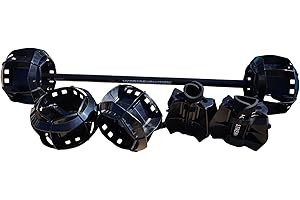 Aquastrength Ultimate Bundle - Functional Pool Exercise Equipment | Water Weights | Barbell, Bells & Fins | Link to Free Sample Exercises & Workout Programs