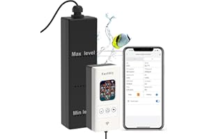 Kactoily Smart Aquarium Monitor All in One pH/ORP/Salt/S.G/TDS/EC/Temp 24h Online Freshwater and Saltwater Fish Tank Tester (WiFi Version)