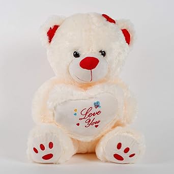 ferns and petals teddy bear