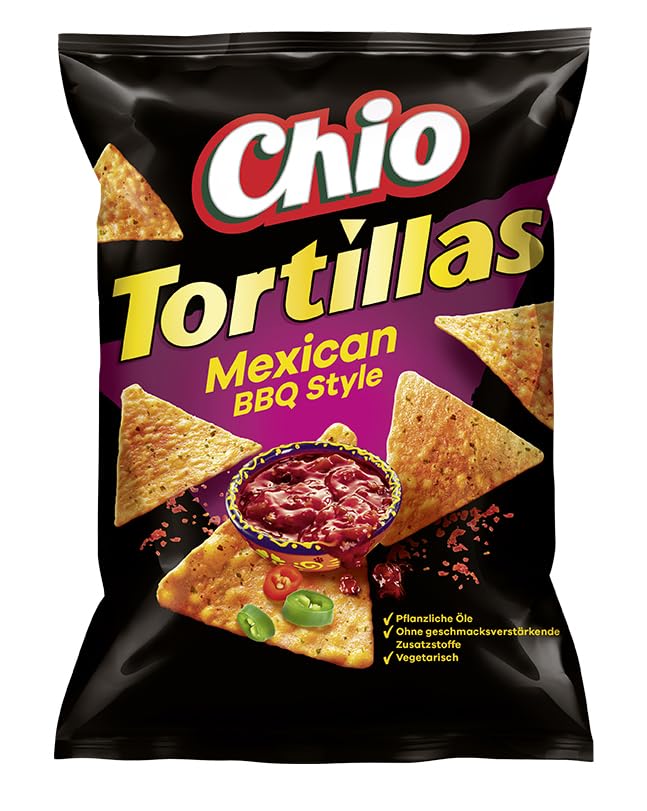 Chio Tortillas Mexican BBQ Style, 110g