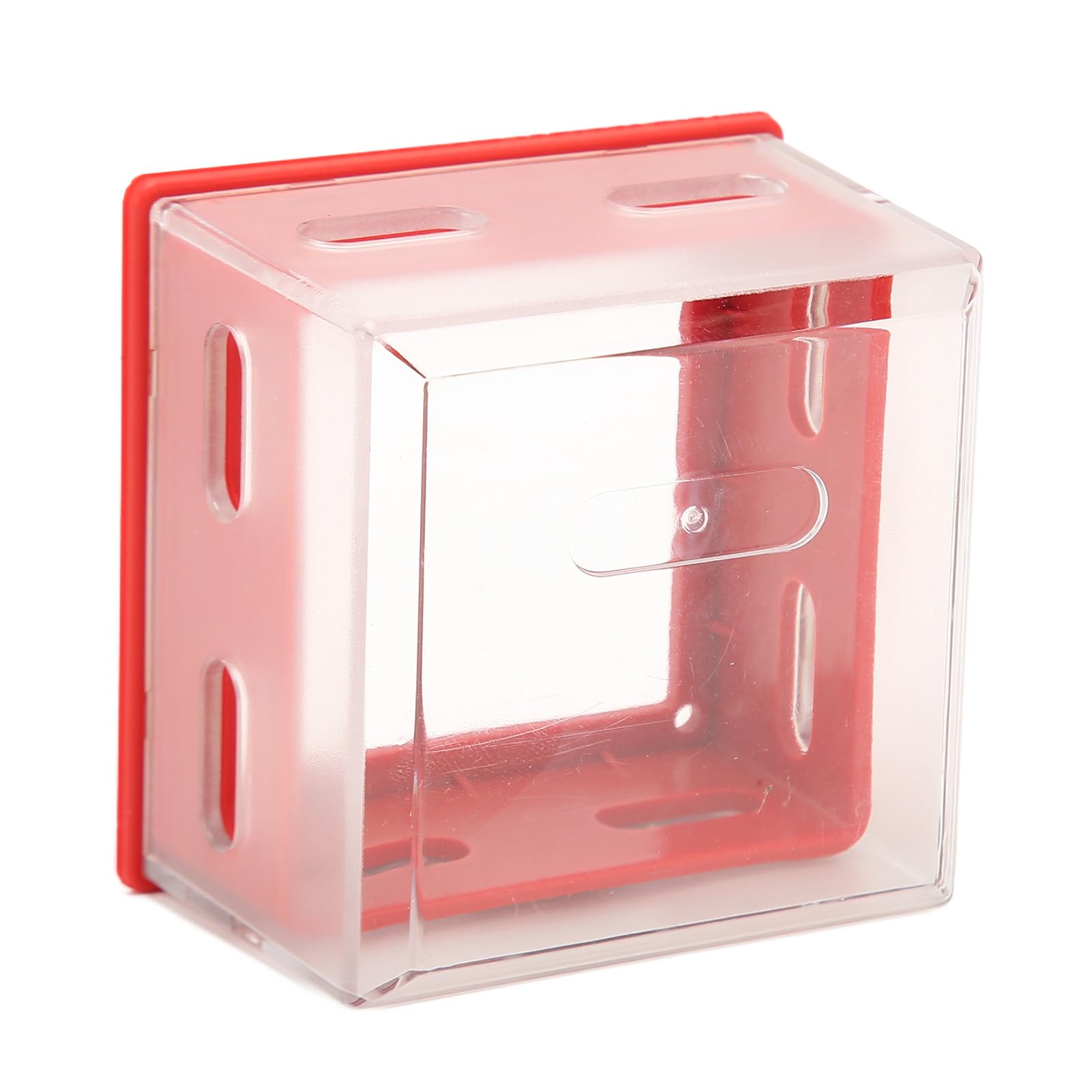Photo 1 of Emergency Stop Button Cover Push Button Switch Protector, Transparent Emergency Stop Button Switch Case Wear Resistance, Box Type Push Button Cover Impact
