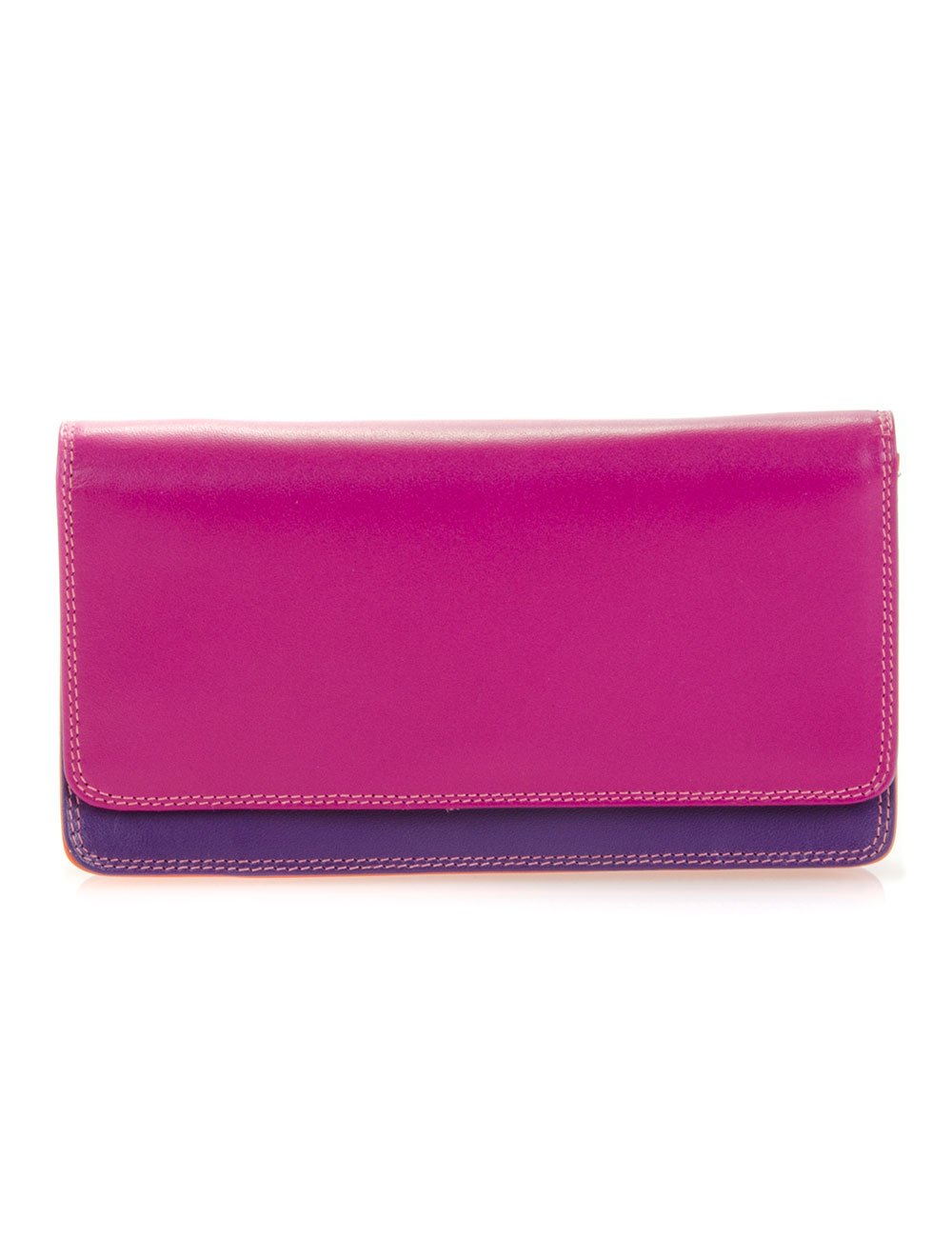 Leather women's Wallet MYWALIT -Medium Matinee Wallet - 237-75 Sangria