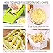 Valuetools Adjustable French Fry Cutter - Mandoline Silcer for Cheese, Onion, Potato Chips, Lemon with Cleaning Brush and Vegetable Peeler